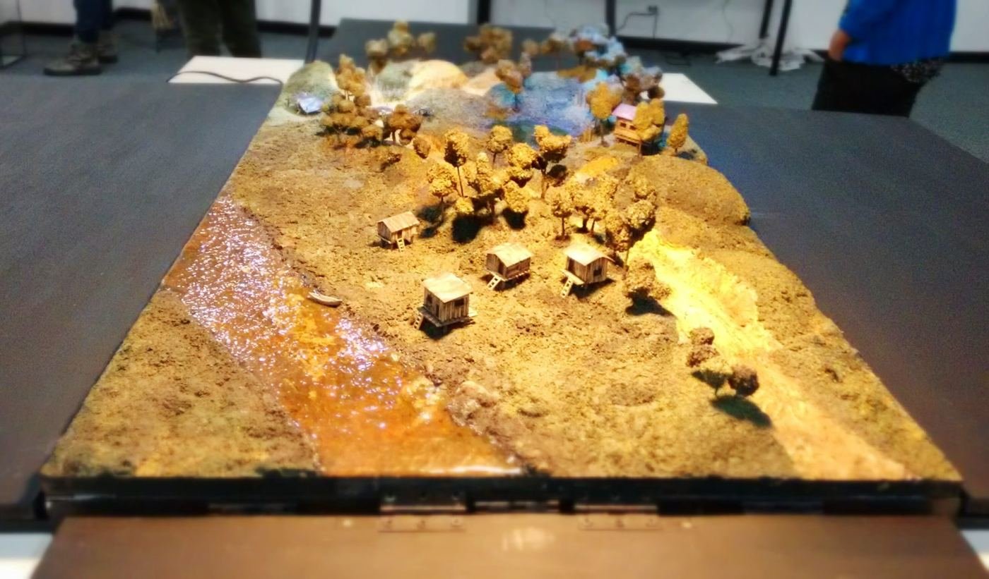 Maqueta del territorio